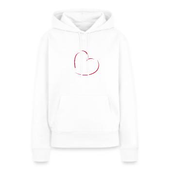 Verletzt Missbraucht Gerettet Beschützt Geliebt - Frauen Premium Bio Hoodie - Weiß - Vorne - Julia (174cm)
