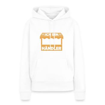 Vertrau Mir Ich Bin Flohmarkt Händler - Frauen Premium Bio Hoodie - Weiß - Vorne - Julia (174cm)