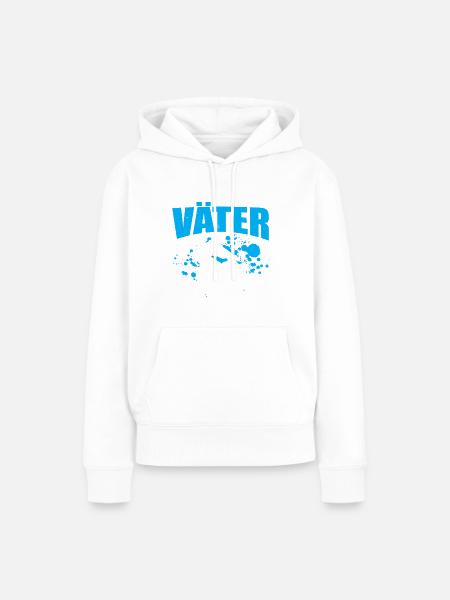 Die Coolsten Väter Fahren Quad Geschenk - Frauen Premium Bio Hoodie - Weiß