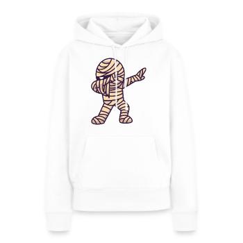 Mummy Dabbing - Frauen Premium Bio Hoodie - Weiß - Vorne - Julia (174cm)