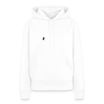 The fly. Illustrative animal print - Women’s Premium Organic Hoodie - white - Front - Julia (174cm)