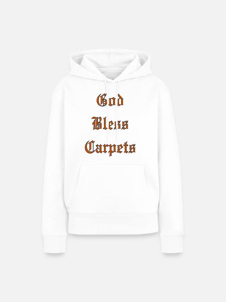 GodBlessCarpets - Frauen Premium Bio Hoodie - Weiß