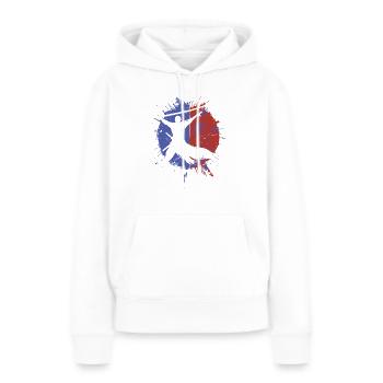 Arnis Eskrima Kali Fma - Women’s Premium Organic Hoodie - white - Front - Julia (174cm)