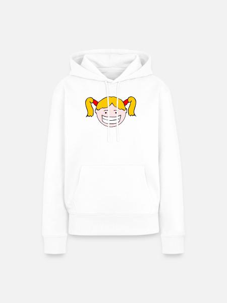 Trudy Walker - Leiterin - Frauen Premium Bio Hoodie - Weiß