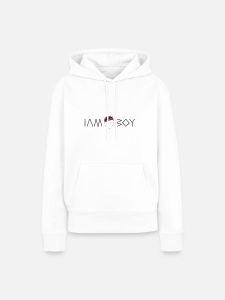 Ich bin ein thailändischer Junge - Frauen Premium Bio Hoodie - Weiß