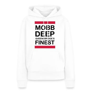 Mobb Deep - Women’s Premium Organic Hoodie - white - Front - Julia (174cm)