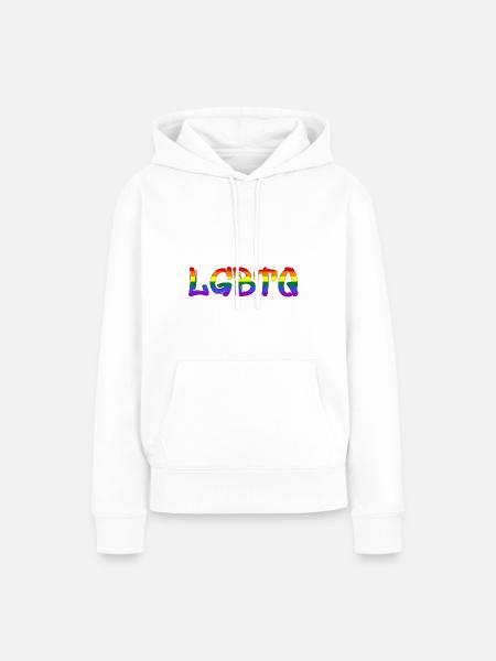 LGBTQ, Pride Month - Frauen Premium Bio Hoodie - Weiß