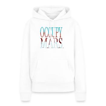 astrophysics spaceship birthday humor present - Frauen Premium Bio Hoodie - Weiß - Vorne - Julia (174cm)