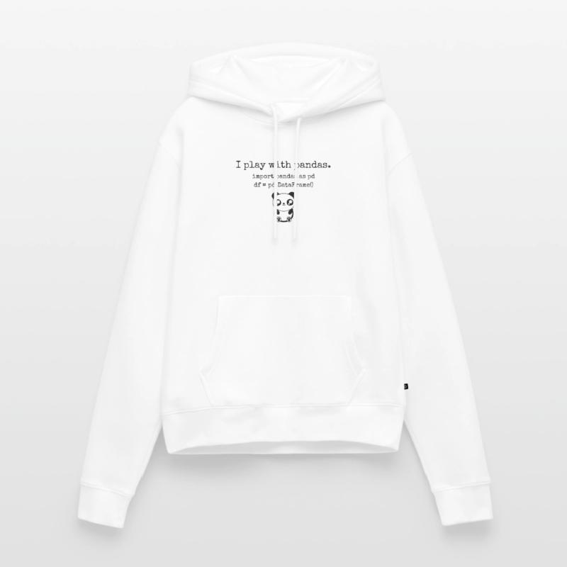 Für Data Scientists und Python-Programmierer Frauen Premium Bio Hoodie