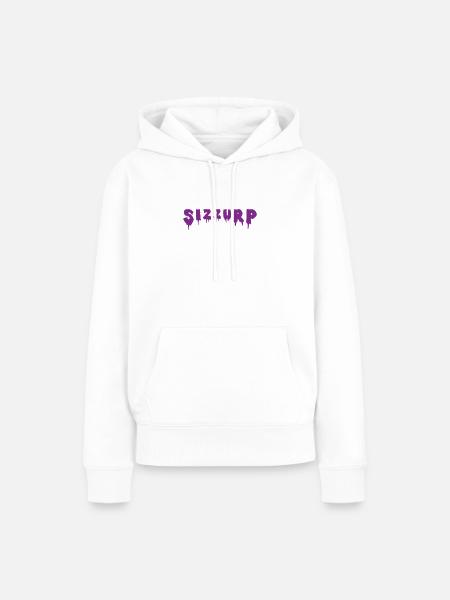 Sizzurp Codeine Lean - Frauen Premium Bio Hoodie - Weiß