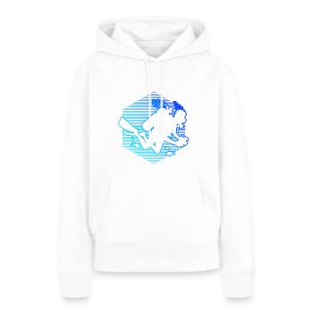 Scuba Taucher Diver Scuba Tauchen Scuba Diver - Frauen Premium Bio Hoodie - Weiß - Vorne - Julia (174cm)