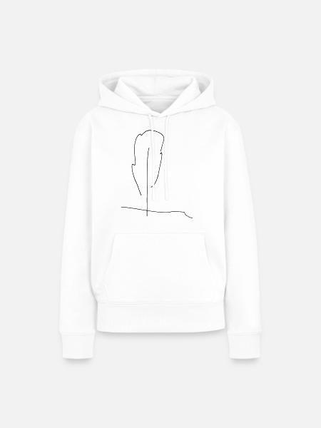 tree - Frauen Premium Bio Hoodie - Weiß