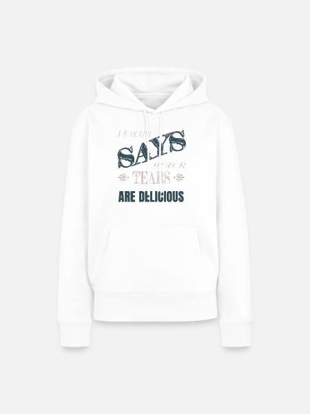 dayfathers day - Frauen Premium Bio Hoodie - Weiß