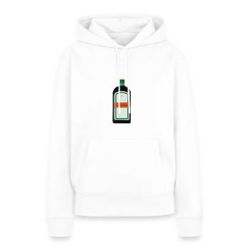 Jaeger - Frauen Premium Bio Hoodie - Weiß - Vorne - Julia (174cm)