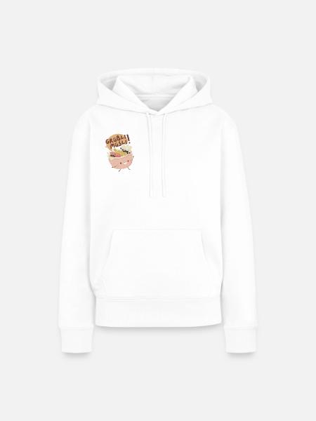 Grüßli Müsli! - Frauen Premium Bio Hoodie - Weiß