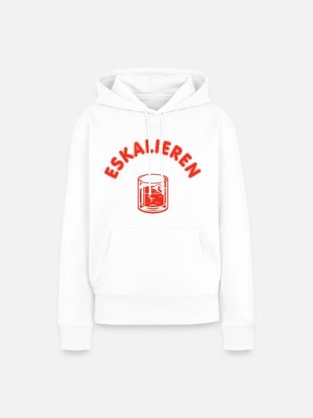 Eskalieren Drinks Party - Frauen Premium Bio Hoodie - Weiß