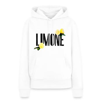 lime - Women’s Premium Organic Hoodie - white - Front - Julia (174cm)