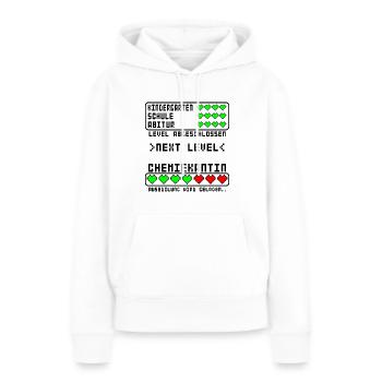 Chemikantin Ausbildung Beginn für Mädchen Baby - Frauen Premium Bio Hoodie - Weiß - Vorne - Julia (174cm)