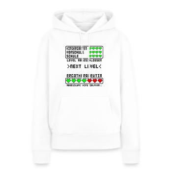 Ergotherapeutin Ergotherapie Ausbildung Beginn - Frauen Premium Bio Hoodie - Weiß - Vorne - Julia (174cm)