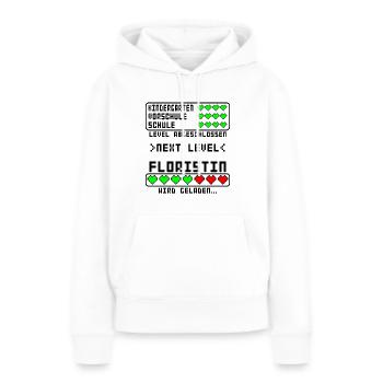 Floristin Ausbildung Beginn für Baby Azubine - Frauen Premium Bio Hoodie - Weiß - Vorne - Julia (174cm)