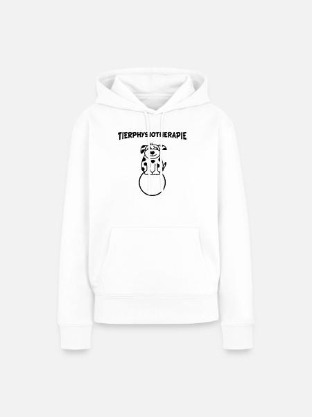 Tierphysiotherapie Hund - Frauen Premium Bio Hoodie - Weiß