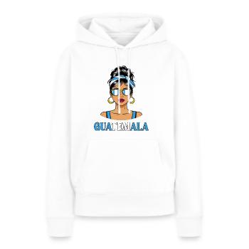 Guatemala Flag Guatemalan Women - Women’s Premium Organic Hoodie - white - Front - Julia (174cm)