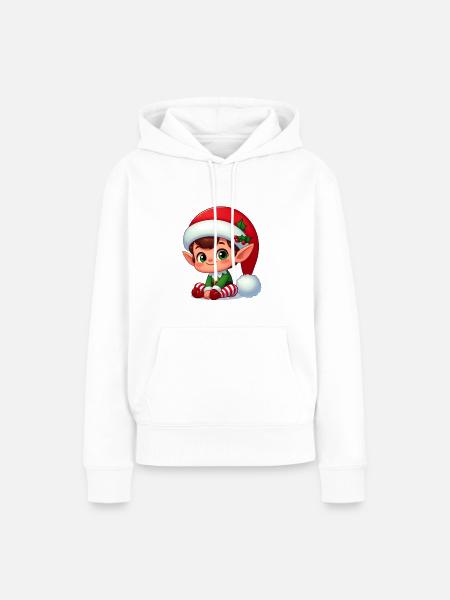 Elf 5 - Frauen Premium Bio Hoodie - Weiß