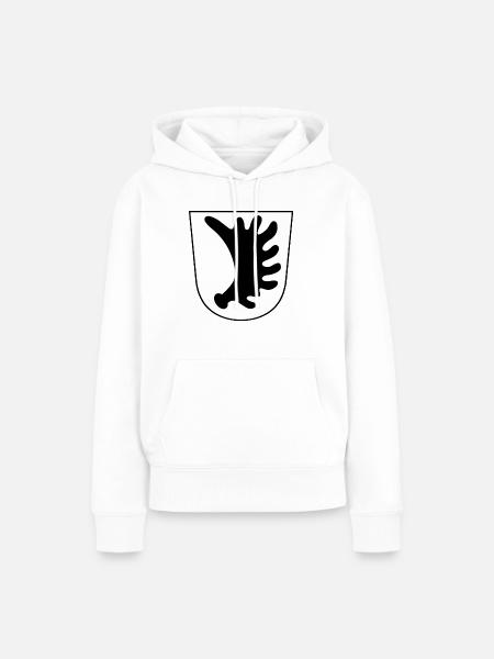 Ostpreußen - Frauen Premium Bio Hoodie - Weiß
