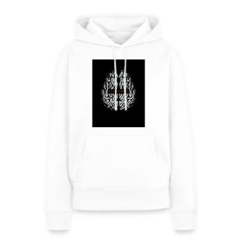 your brain - Women’s Premium Organic Hoodie - white - Front - Julia (174cm)