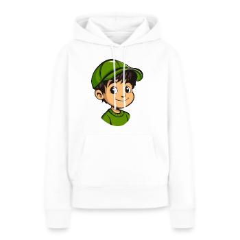 Student rascal boy - Women’s Premium Organic Hoodie - white - Front - Julia (174cm)