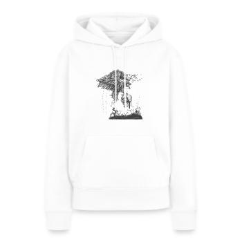 Till Death Tear Us Apart - Women’s Premium Organic Hoodie - white - Front - Julia (174cm)