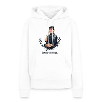 Rieser Grantler // Illustration - Frauen Premium Bio Hoodie - Weiß - Vorne - Julia (174cm)