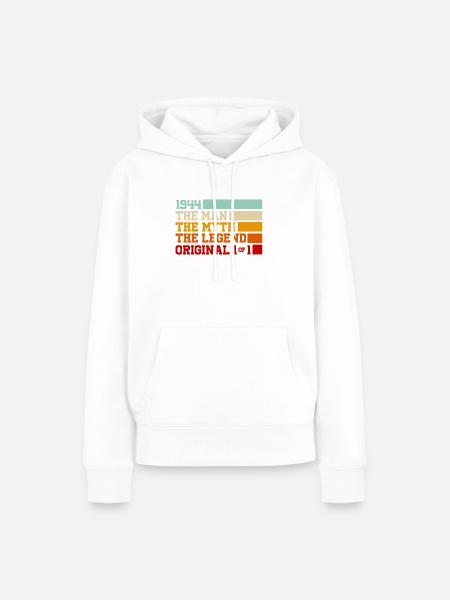 1944 Myth Legend Original Tee - Frauen Premium Bio Hoodie - Weiß