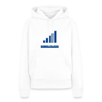 Voller Empfang Handy WLAN Netz Internet - Frauen Premium Bio Hoodie - Weiß - Vorne - Julia (174cm)