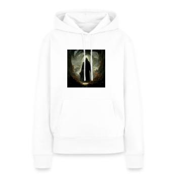 Fantasy - Frauen Premium Bio Hoodie - Weiß - Vorne - Julia (174cm)
