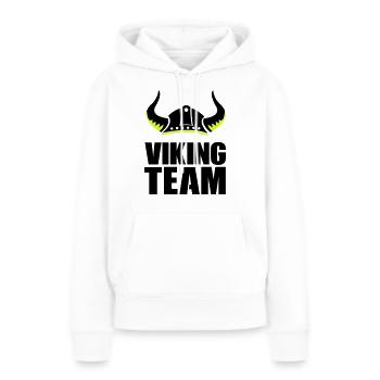 Viking Team 1 - Women’s Premium Organic Hoodie - white - Front - Julia (174cm)