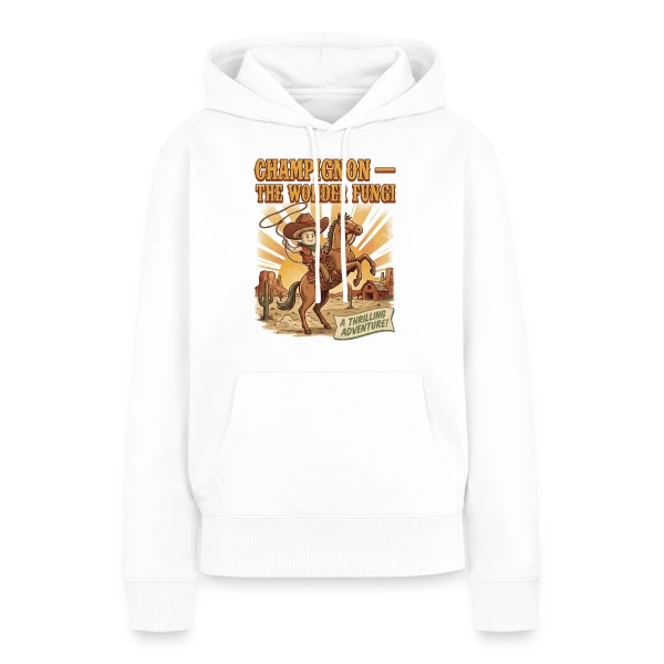 Champignon — The Wonder Fungi — Women’s Premium Organic Hoodie