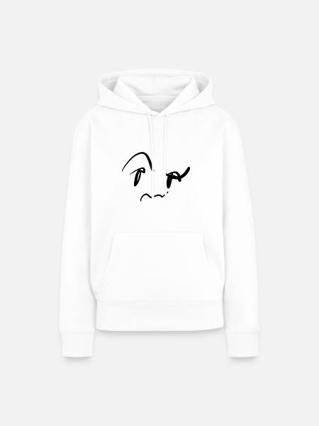 form linie - Frauen Premium Bio Hoodie - Weiß
