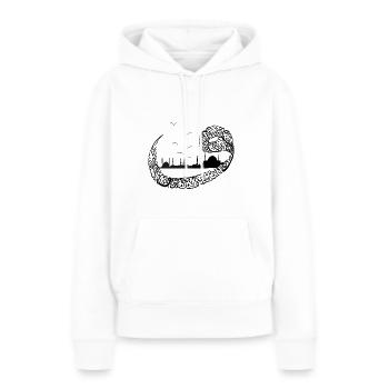Stil arabische Kalligraphie | arabische Kalligraph - Frauen Premium Bio Hoodie - Weiß - Vorne - Julia (174cm)