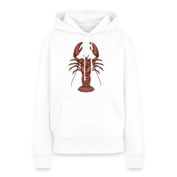 Hummer - Frauen Premium Bio Hoodie - Weiß - Vorne - Julia (174cm)