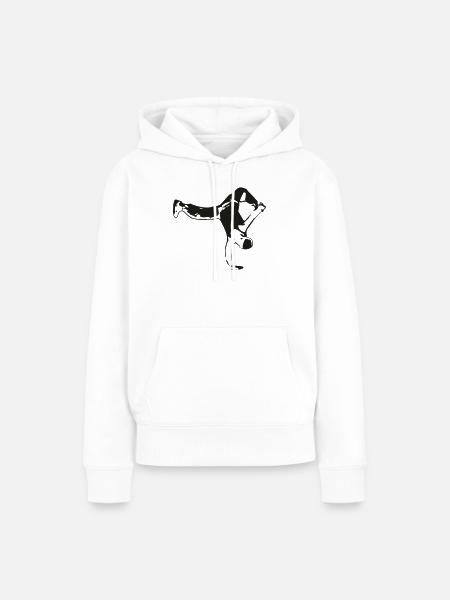 Dance, Tanz, tanzen - Frauen Premium Bio Hoodie - Weiß
