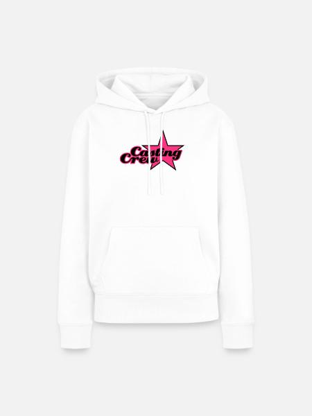 Casting Crew - Frauen Premium Bio Hoodie - Weiß