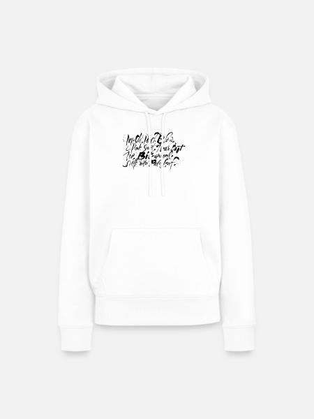 Ivo Cocteau Twins camiseta - Sudadera con capucha prémium ecológica para mujer - blanco