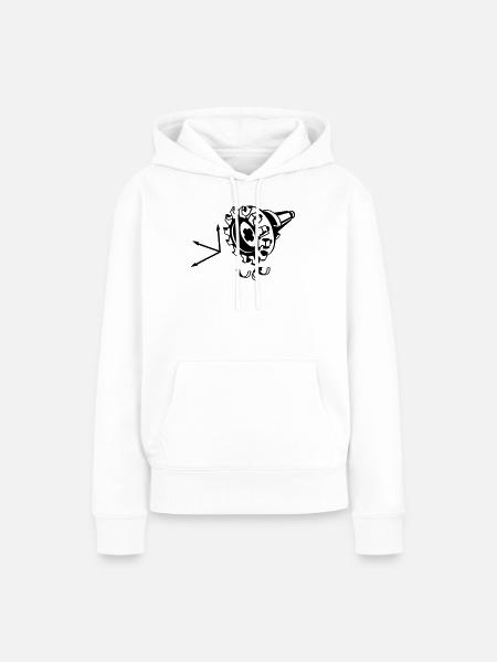 Fräser - Frauen Premium Bio Hoodie - Weiß