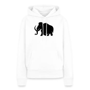 Mammut - Frauen Premium Bio Hoodie - Weiß - Vorne - Julia (174cm)