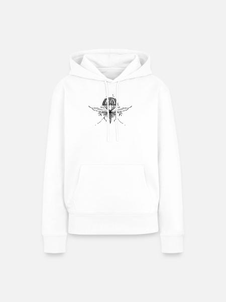 Fallschirm - Frauen Premium Bio Hoodie - Weiß