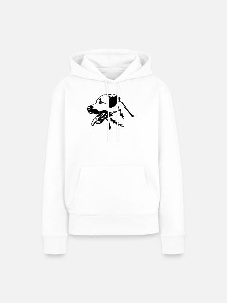 Kangal Kopf - Frauen Premium Bio Hoodie - Weiß