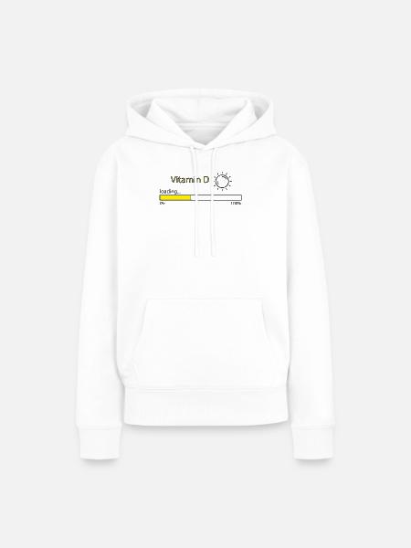 Sommerliebe - Frauen Premium Bio Hoodie - Weiß
