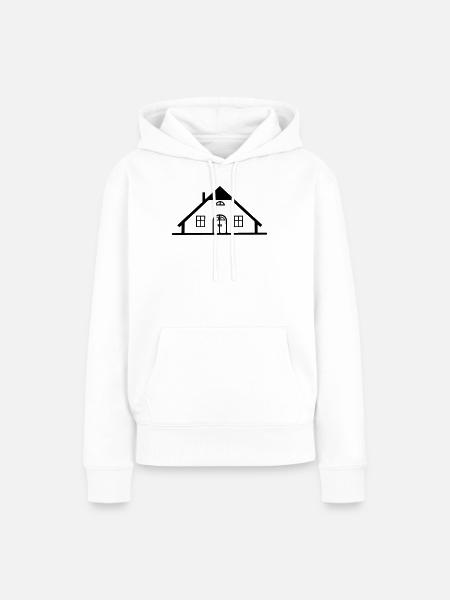 Bauernhof Scheune Lagerhaus - Frauen Premium Bio Hoodie - Weiß
