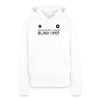 Blinder Fleck Gehirntest - Frauen Premium Bio Hoodie - Weiß - Vorne - Julia (174cm)